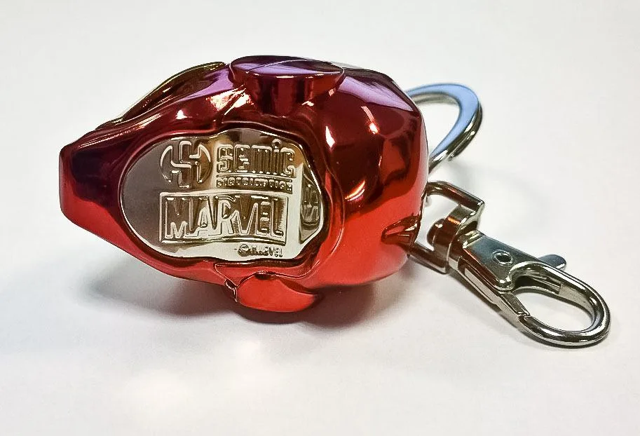 Marvel Comics Metal Keychain – Iron Man Helmet 5 cm 3