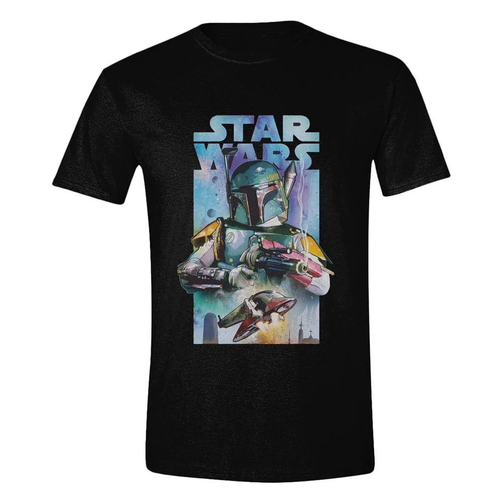 Star Wars T-Shirt – Boba Fett Poster L