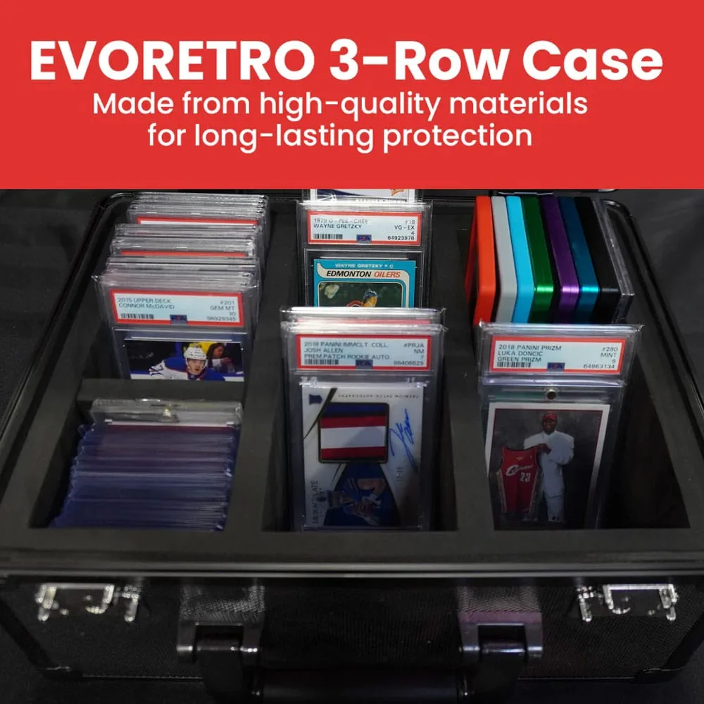 Evoretro Trading Card Case – Small Black 33.5 x 26 x 17.6 cm 3