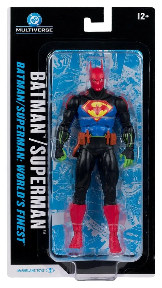 DC Multiverse Action Figure – Batman Worlds Finest 18 cm 5