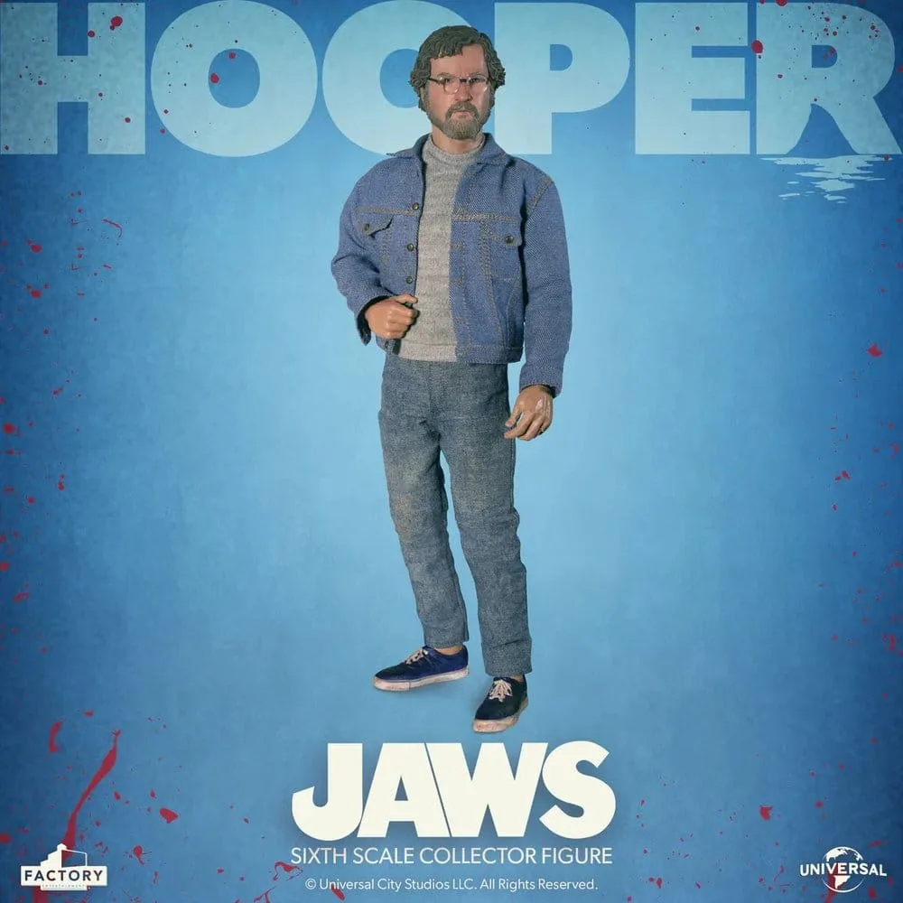 Jaws Action Figure – Hooper 1/6 Scale 30 cm 7