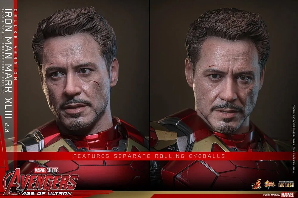 Avengers Action Figure – Iron Man Mark XLIII 2.0 Deluxe 32 cm 20