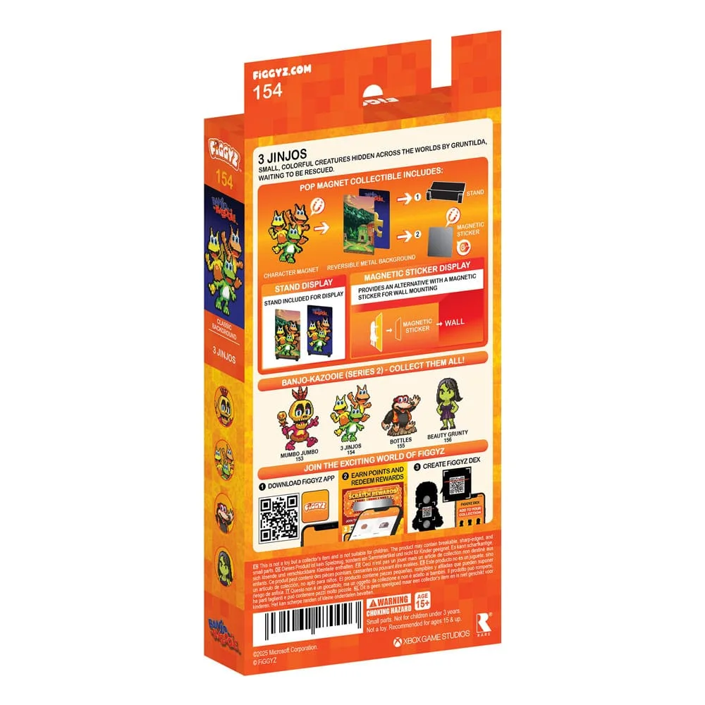 Banjo-Kazooie Magnet Collectible – FiGGYZ Jinjos 11 cm 4
