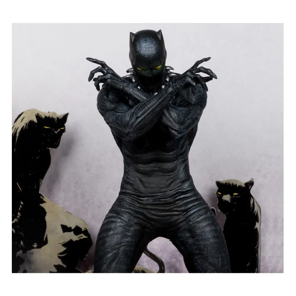 Marvel Statue – Black Panther Marvel Knights 4 17 cm 3
