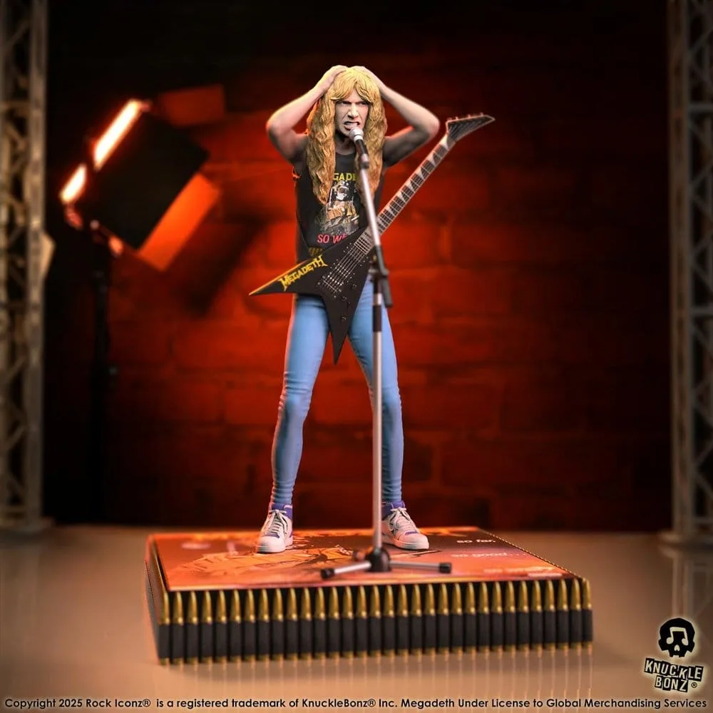 Megadeth Statue – Dave Mustaine II Rock Iconz 22 cm 5