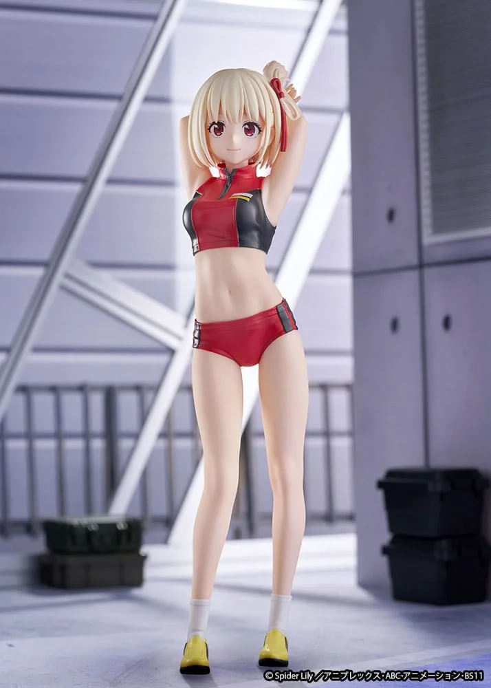 Lycoris Recoil Statue – Chisato Nishikigi Training Wear 24 cm 3