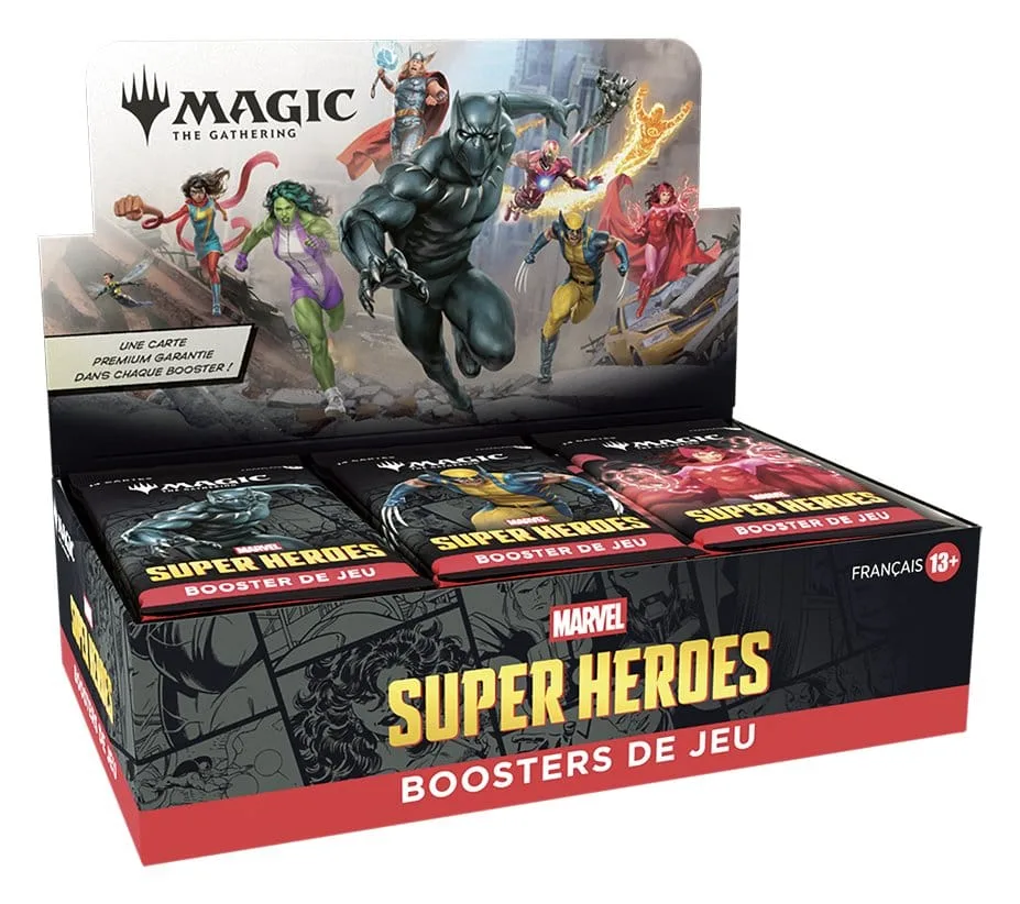 Magic the Gathering Play Booster Display – Marvel Super Heroes French 11