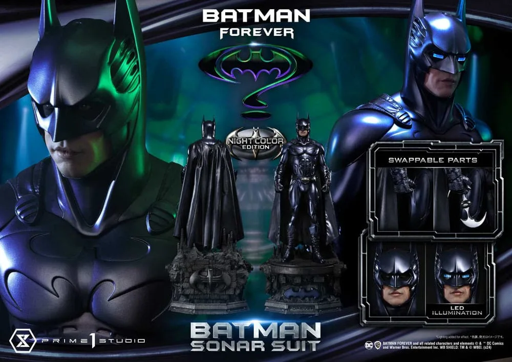 Batman Forever Statue – Sonar Suit Night Color Edition 95 cm 3