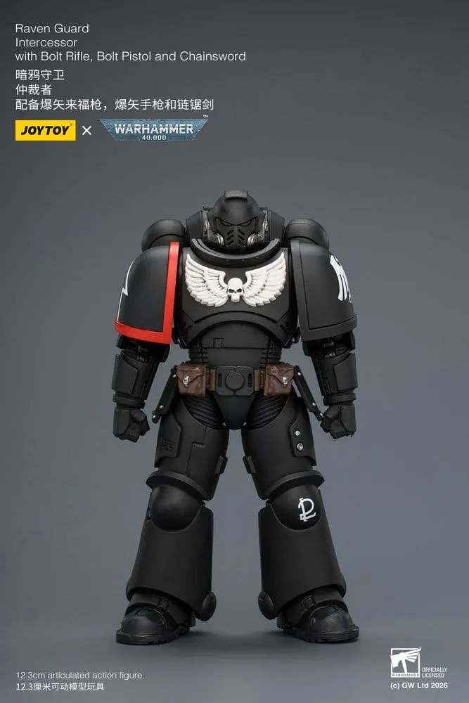 Warhammer 40,000 Action Figure – Raven Guard Intercessor 12.3 cm 8