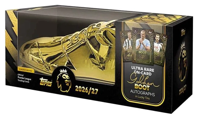 Premier League 2026/2027 Trading Cards – Golden Boot Tin