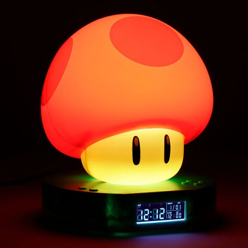 Super Mario Alarm Clock – Mushroom 14 cm 8