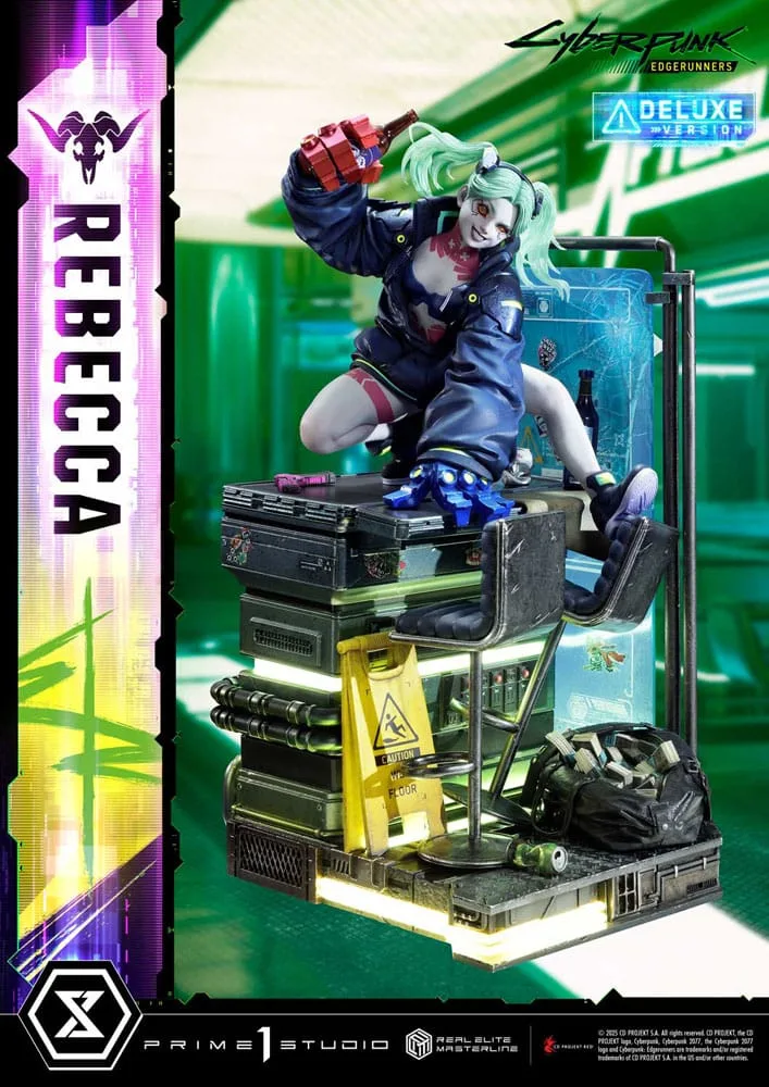 Cyberpunk Edgerunners Statue – Rebecca Deluxe Bonus 54 cm 10
