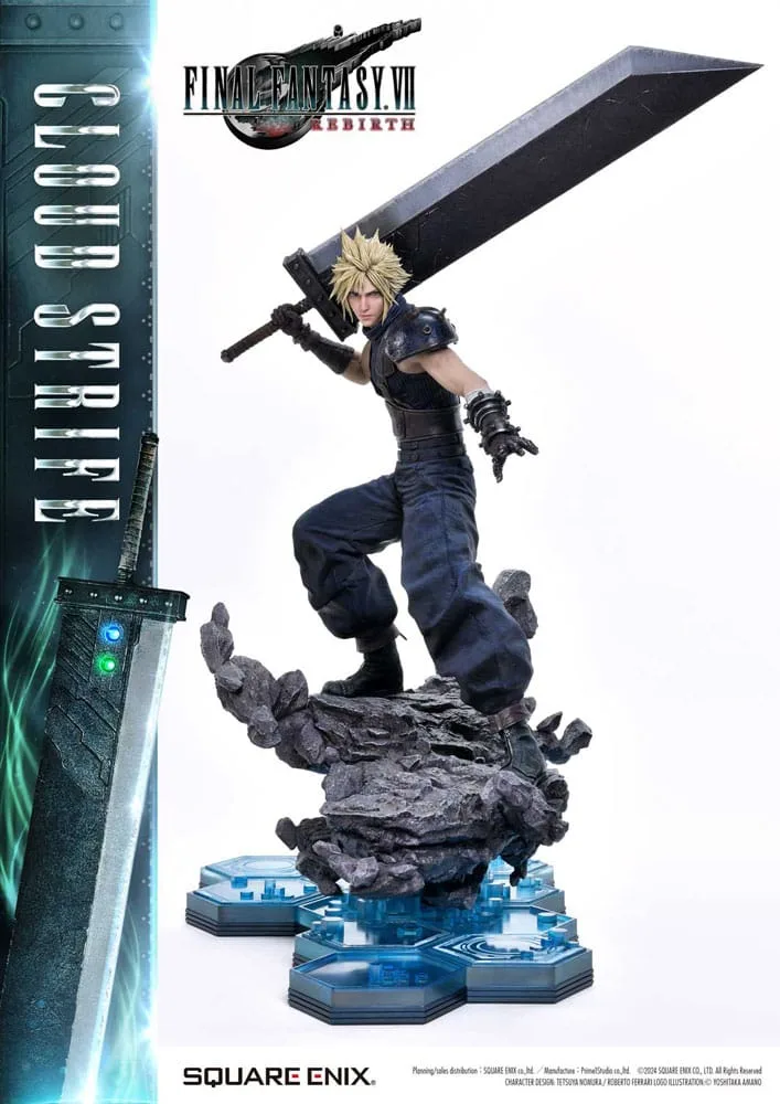 Final Fantasy VII Rebirth Statue – Cloud Strife 68 cm