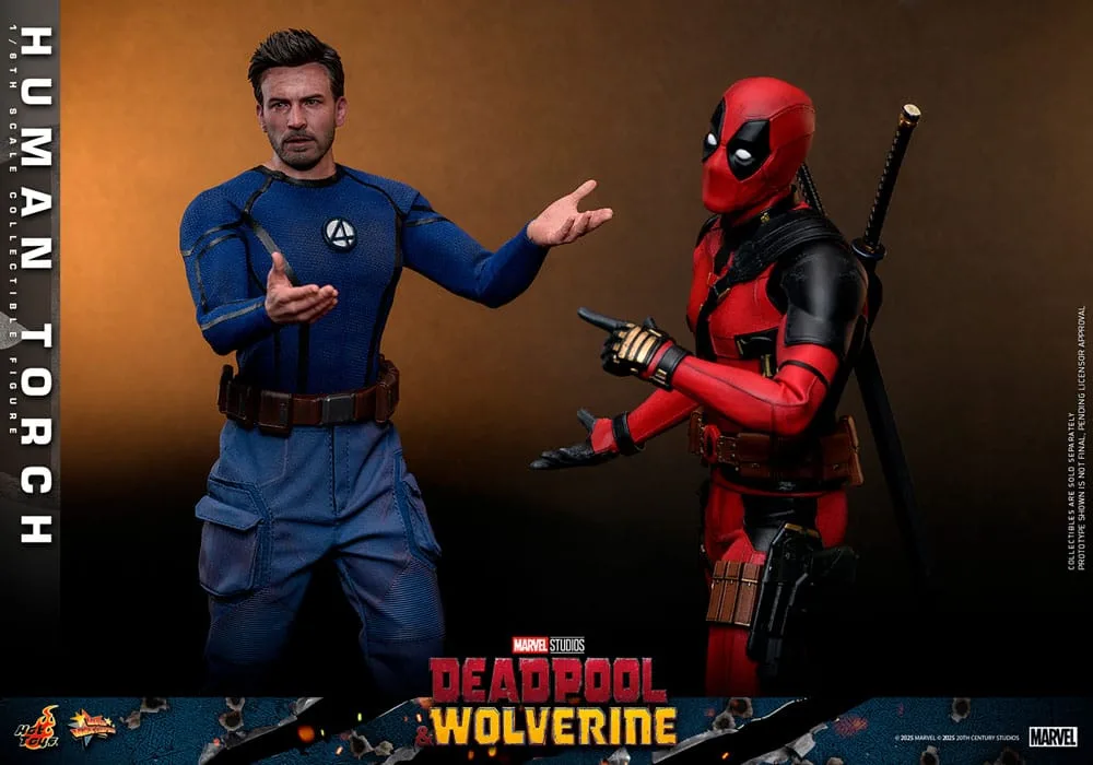 Deadpool & Wolverine Action Figure – Human Torch 31 cm 16