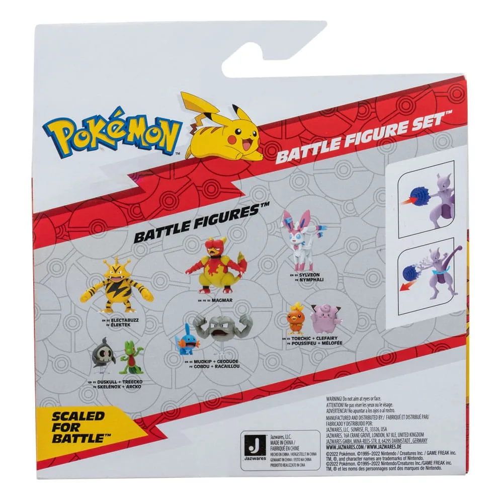Pokémon Figure 2-Pack – Mewtwo 10 cm and Mew 5 cm 2