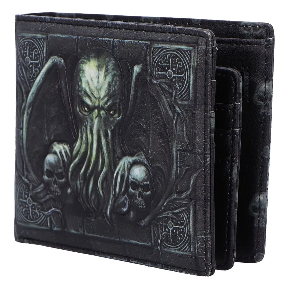 Cthulhu Portemonnee – Zwart met illustraties aan beide zijden 2