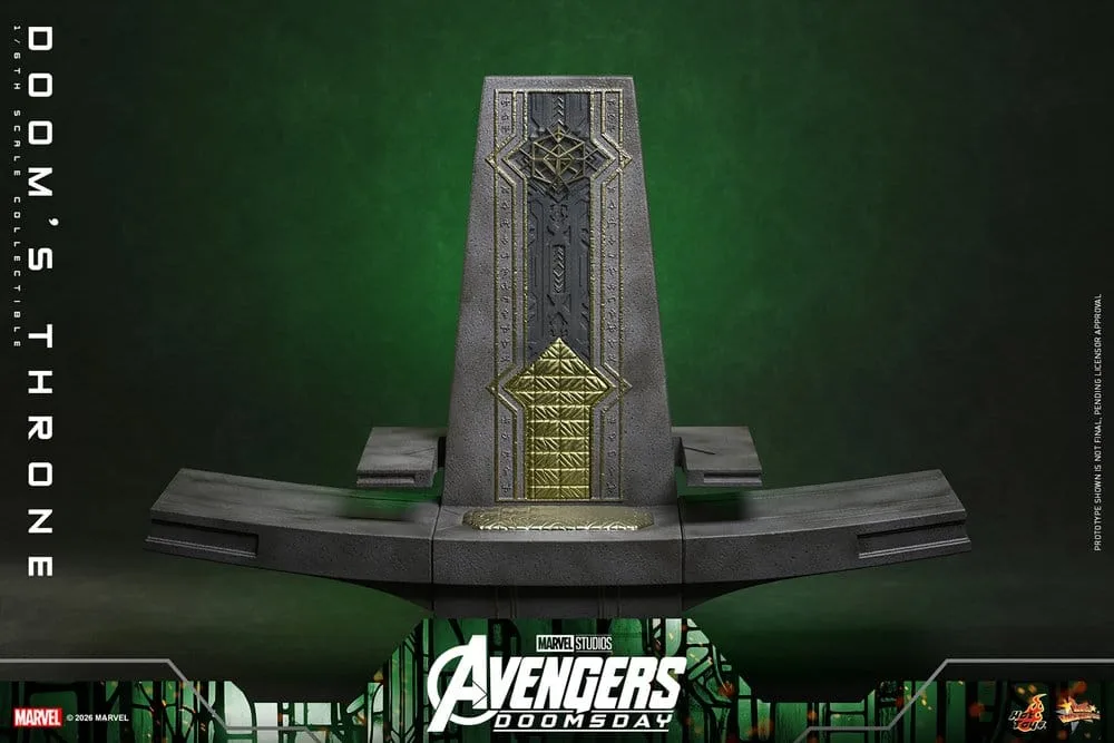 Avengers Doomsday Figuuraccessoire – Doom's Throne 1/6 33 cm 10