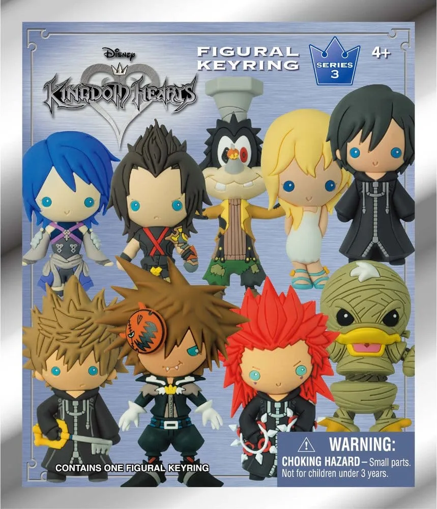 Kingdom Hearts Bag Clips – Series 3 Display of 24 3