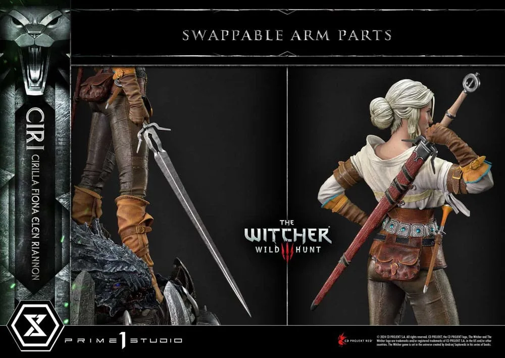 The Witcher 3 Beeld – Ciri Bonus Version 1/3 81 cm 13