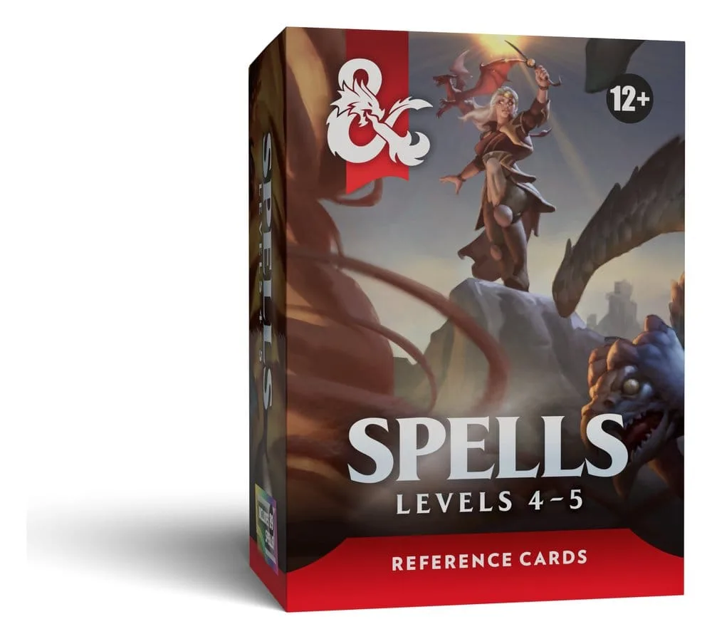 Dungeons & Dragons Spell Cards – Levels 4–5 English