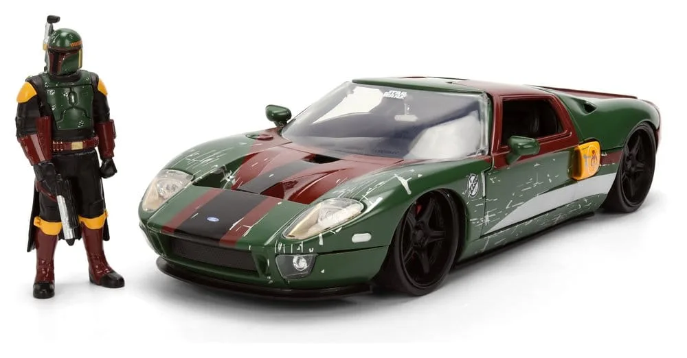 Star Wars modelauto – Boba Fett 2005 Ford GT 1:24 3
