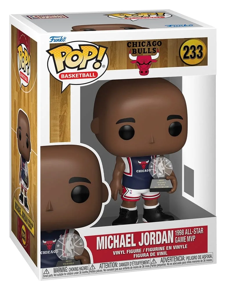 NBA Vinyl Figure – Michael Jordan Funko Pop 1998 ASG MVP 9 cm 2