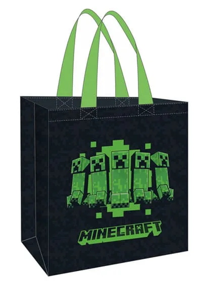 Minecraft Tote Bag – Creeper 45 x 40 x 20 cm