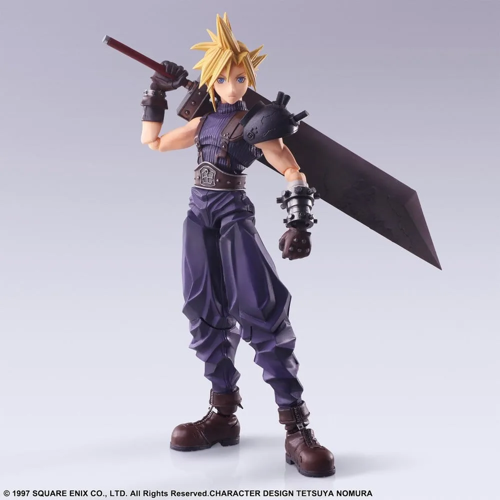 Final Fantasy VII Action Figure – Cloud Strife Digital Plus 15 cm 2