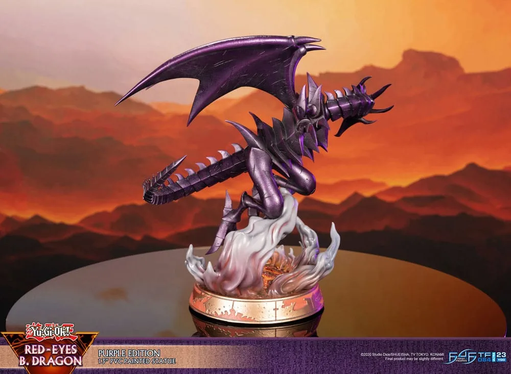 Yu-Gi-Oh Statue – Red-Eyes B. Dragon Purple 33 cm 18