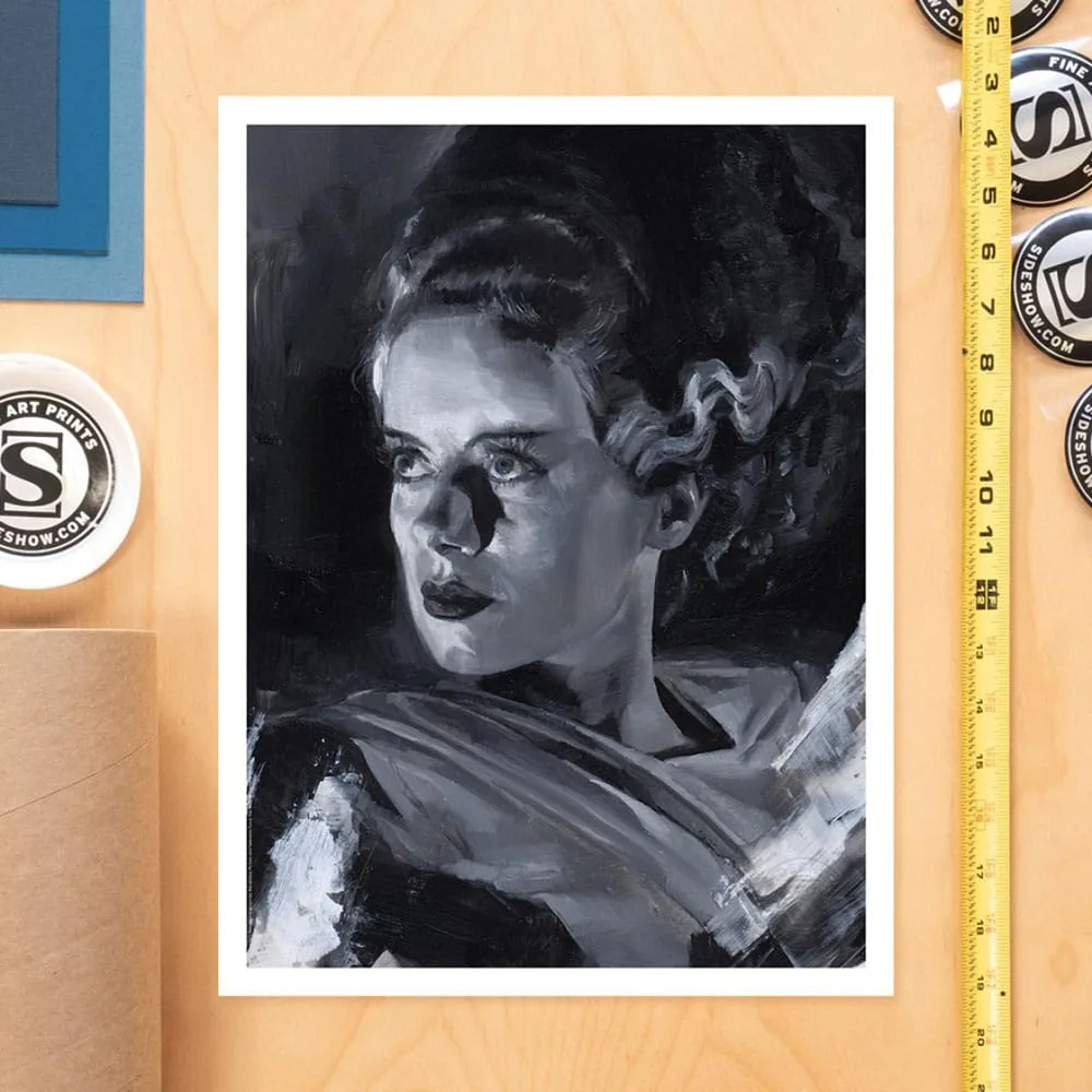 Bride of Frankenstein Kunstdruk – Chris Valentine 41 x 31 cm 2