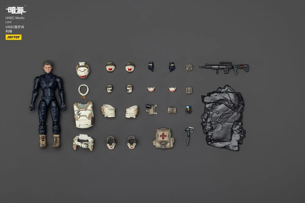UNSC Dark Source Action Figure – Medic Levi 7 cm 10