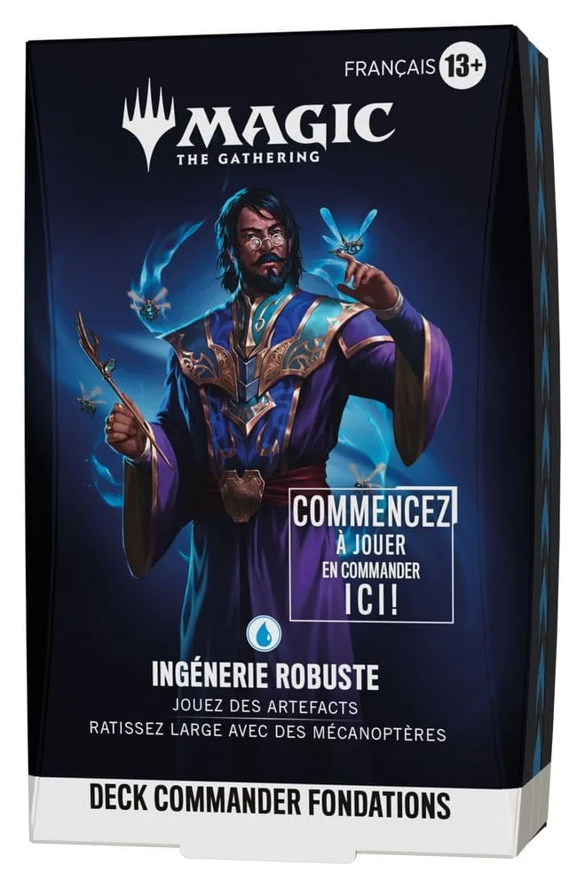 Magic the Gathering Commander Decks – Foundations French Case of 5 3