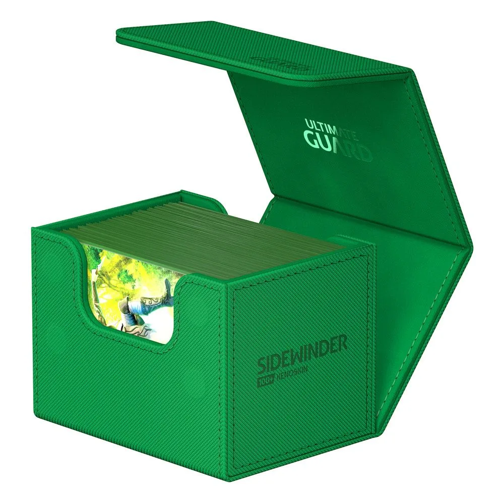 Ultimate Guard Deck Box – Sidewinder 100+ Xenoskin Green 4