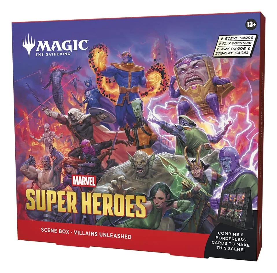 Magic the Gathering Scene Box Display – Marvel Super Heroes English 7