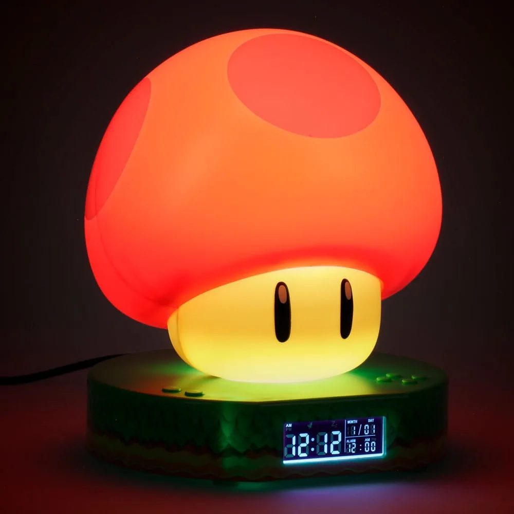 Super Mario Alarm Clock – Mushroom 14 cm 7