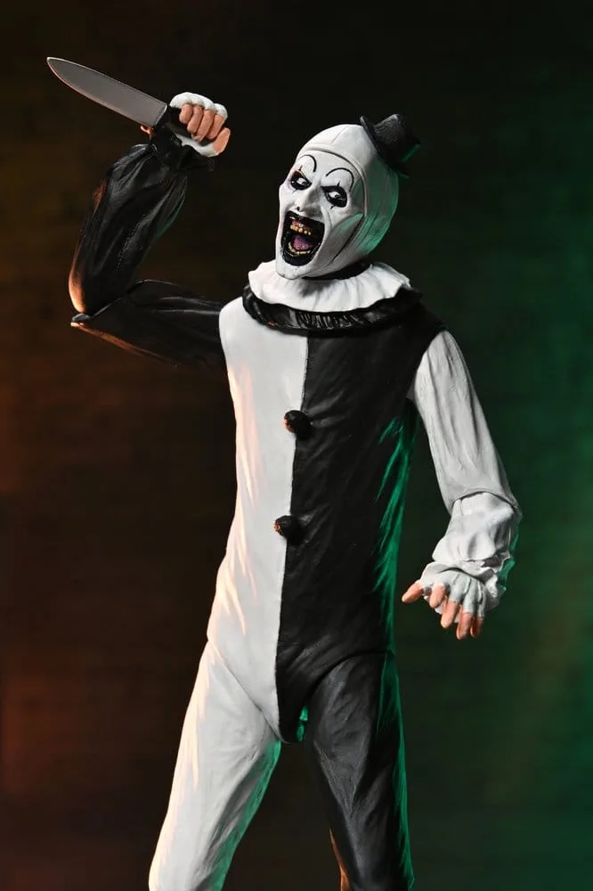 Terrifier 2 actiefigurenset – Art the Clown & Little Pale Girl 18 cm 20