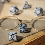Call of Cthulhu Dobbelset – Abyssal and White 7-delig 6