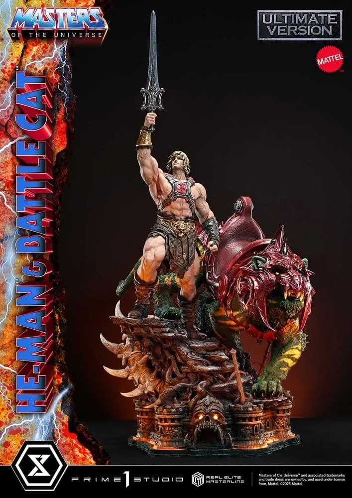 Masters of the Universe Statue – He-Man & Battle Cat 86 cm 9