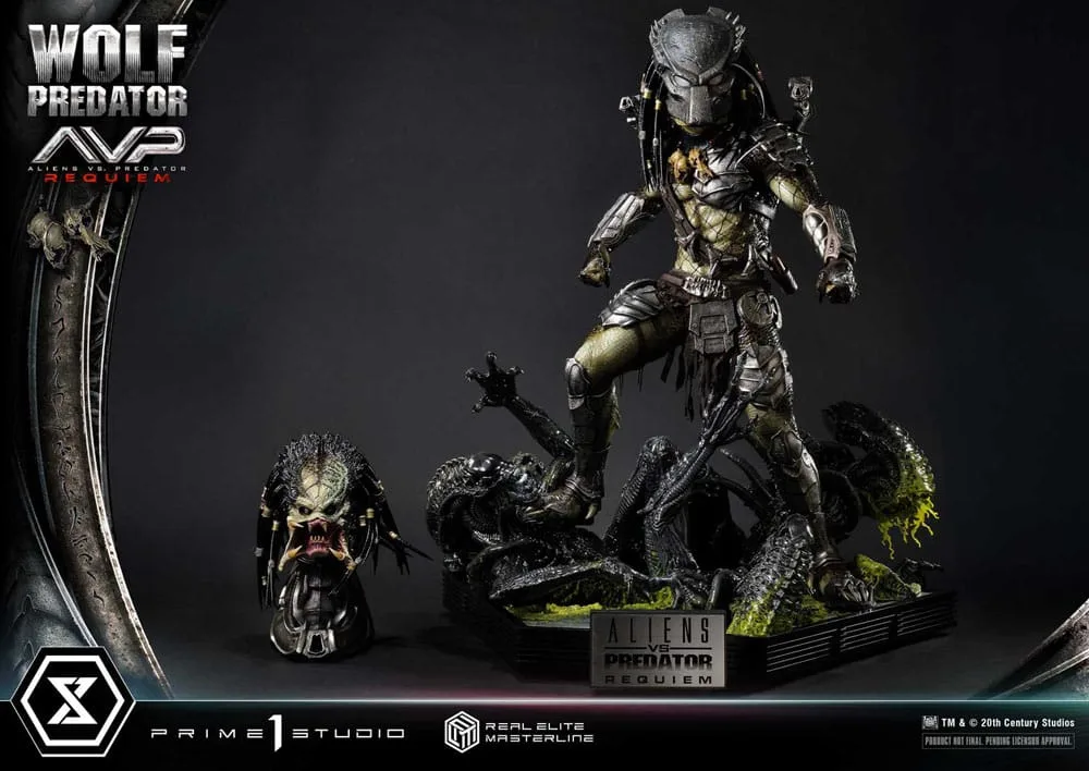 Aliens vs. Predator Requiem Statue – Wolf Predator 1/3 95 cm 10