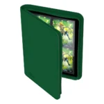 Ultimate Guard Card Binder – Zipfolio 160 8-Pocket Xenoskin Green 6