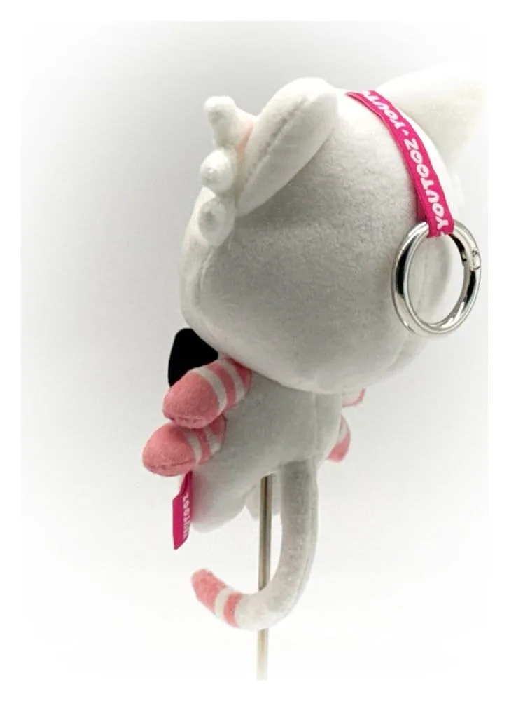 Hazbin Hotel Plush Keychain – Angel Dust Kitty 13 cm 4