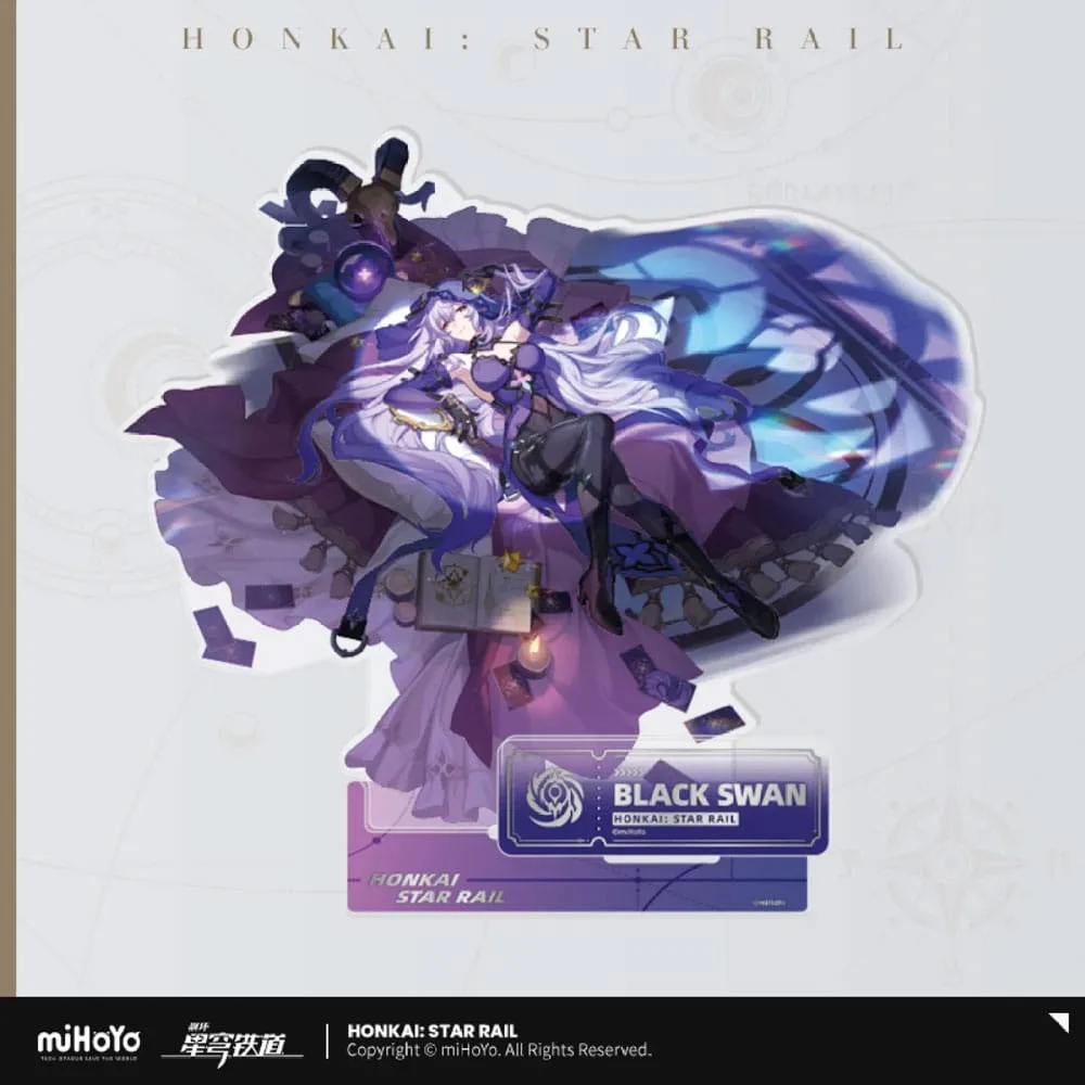 Honkai: Star Rail Acrylic Figure – Black Swan Nihility Series 19 cm