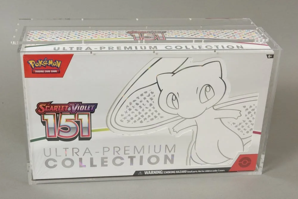 Pokémon Acrylic Display Case – Evoretro UPC 23.3 x 38.8 x 10.2 cm 2