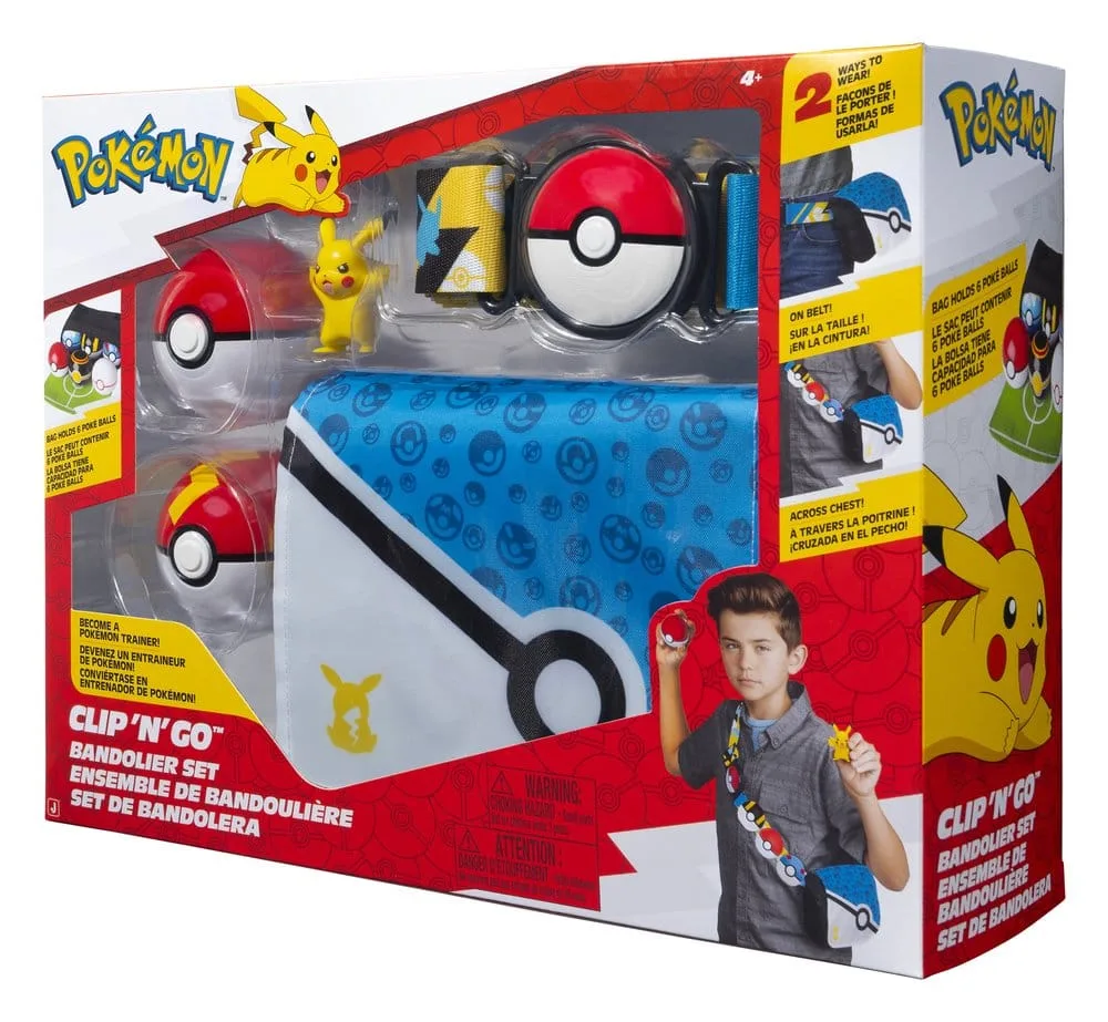 Pokémon Bandolier Set – Pikachu Clip ‘n’ Go 3