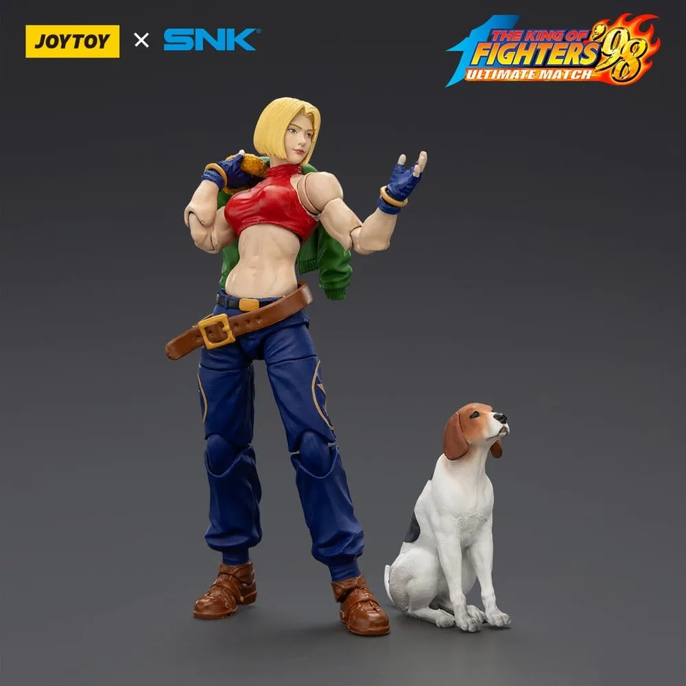 The King of Fighters 98 Action Figure – Blue Mary 11 cm 4