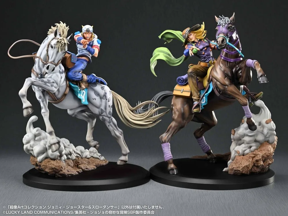 JoJo’s Steel Ball Run Statue – Johnny Joestar and Slow Dancer 30 cm 12