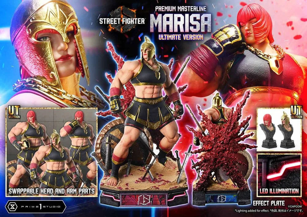 Street Fighter 6 Statue – Marisa Ultimate Bonus Version 70 cm 10