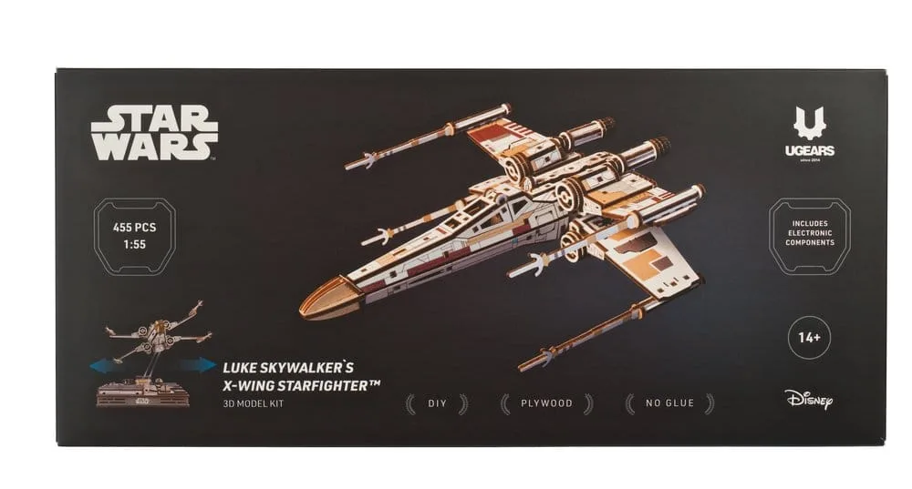 Star Wars Wooden Model Kit – Luke Skywalker’s X-Wing 24