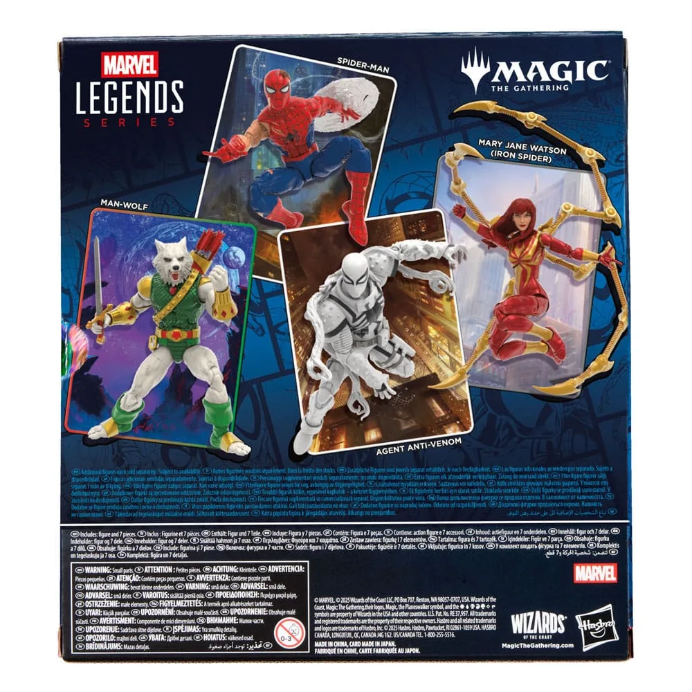Marvel Legends Action Figure – Man-Wolf with MTG Foil Card 15 cm 3