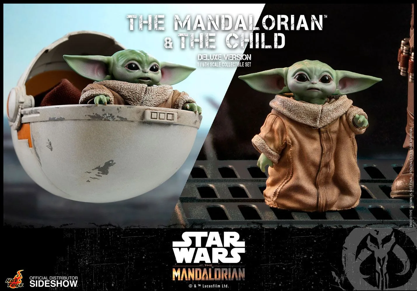 Star Wars Actiefiguren – Mandalorian & The Child Deluxe 30 cm 16